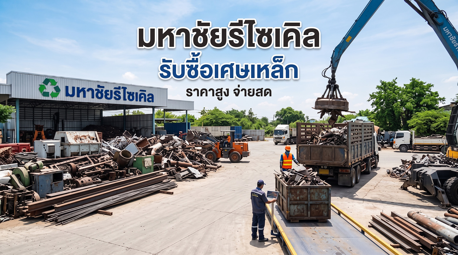 รับซื้อเศษเหล็ก สมุทรสาคร